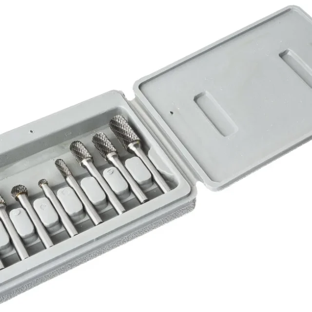 PELA 492790 Hårdmetallfil sats, 8 delar