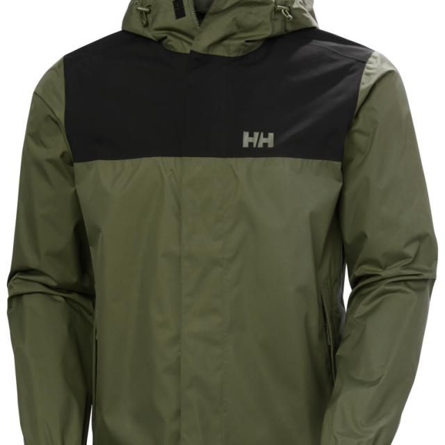 VANCOUVER HELLY HANSEN RAIN JACKET L GRÖN
