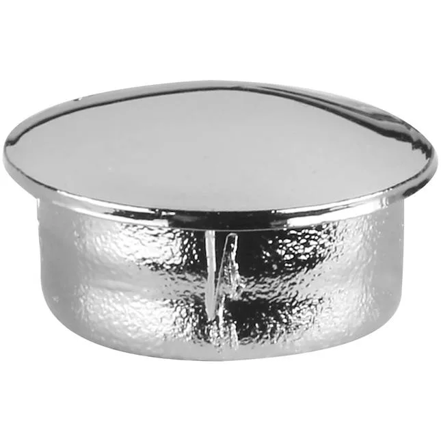 Faluplast 17505 Skyddsplugg för 12 mm skruvhål, krom