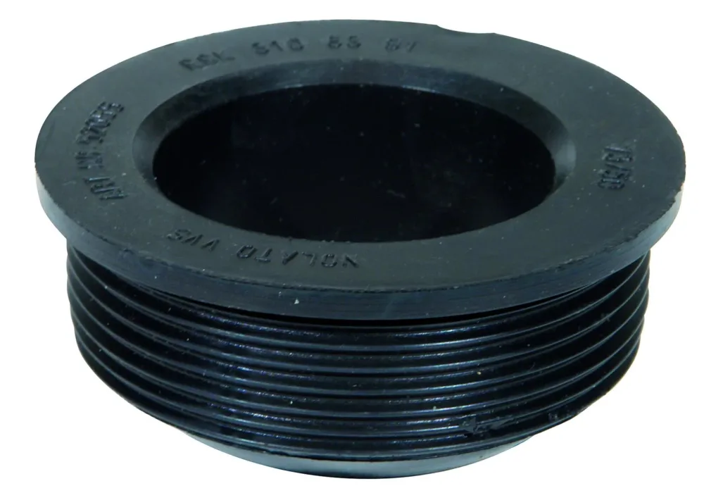 Purus 3106391 Gumminippel 73/50 mm, svart