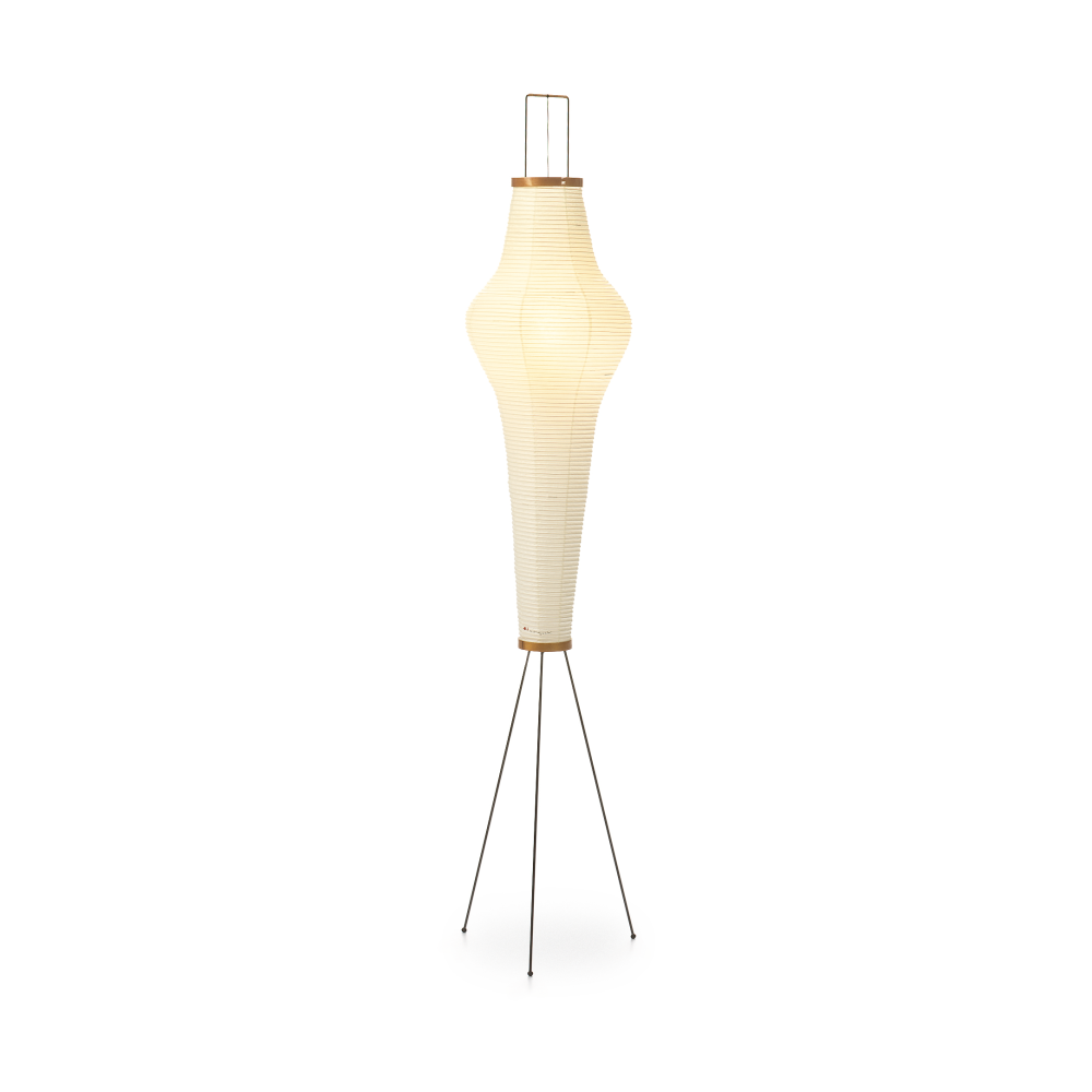 Akari 14A golvlampa 158 cm, Vit