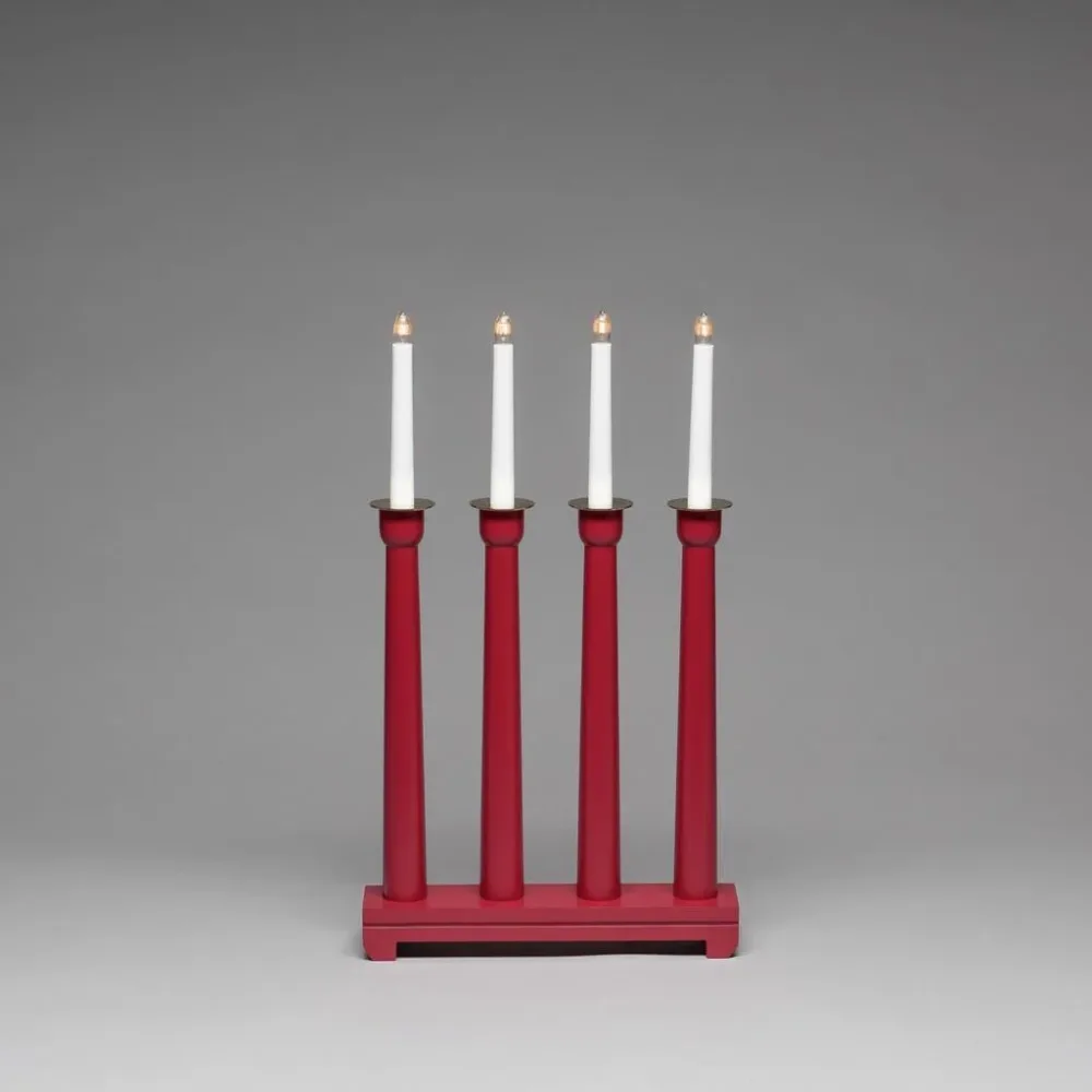 Konstsmide 3975-210 Adventsljusstake 4 ljus Vit - Bild 2