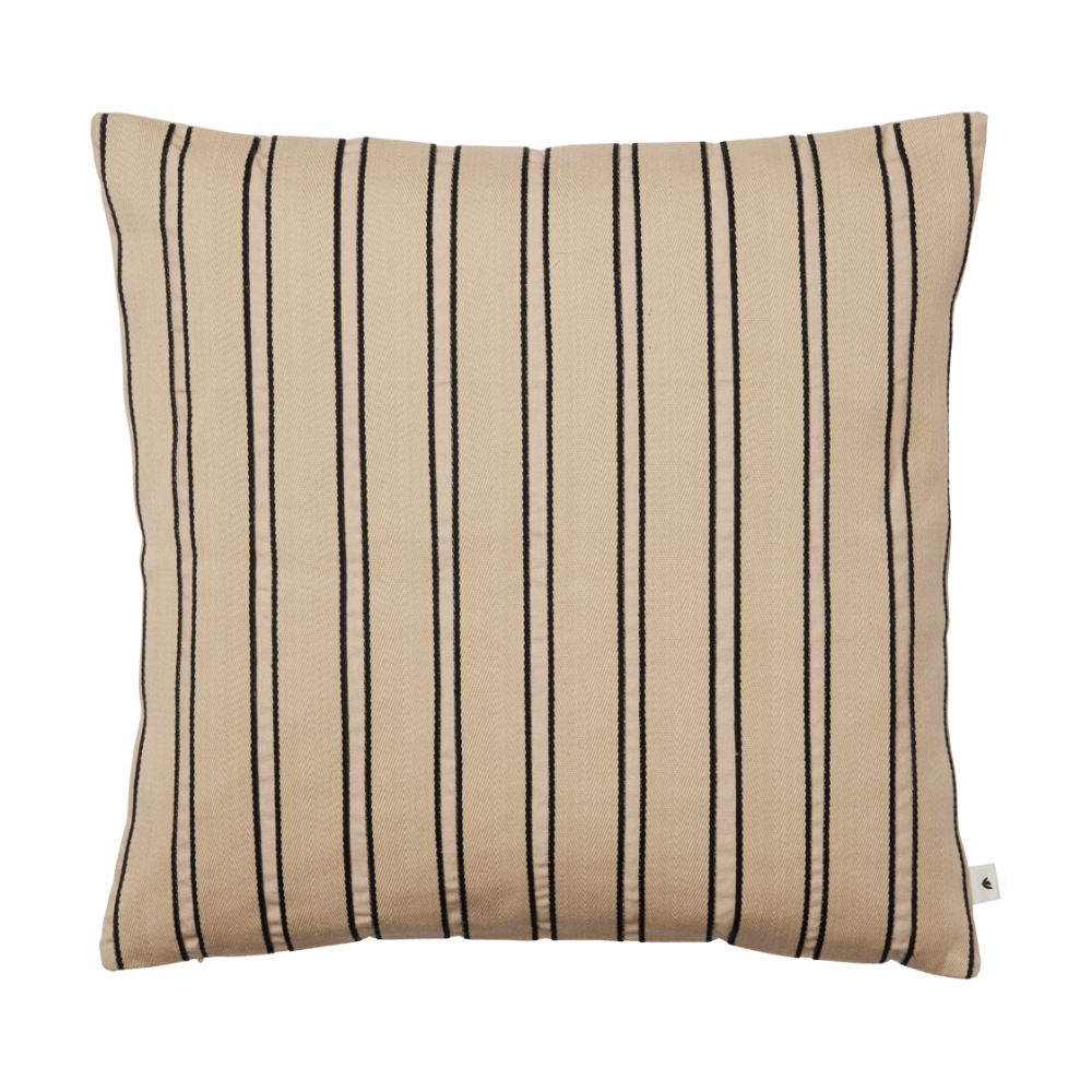 Twill kuddfodral 50x50 cm, Cashmere-black