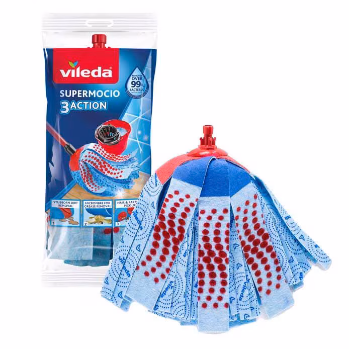 Kjøp Vileda Gulvmopp refill til SuperMocio 3Action