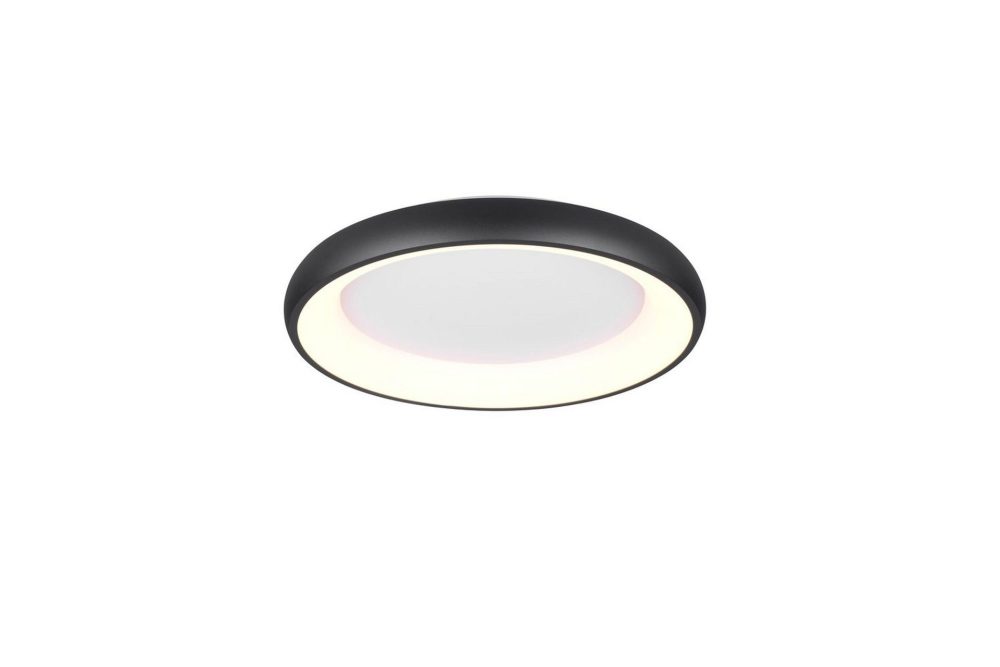Taklampa TRIO Cardona 62 cm, Mattsvart