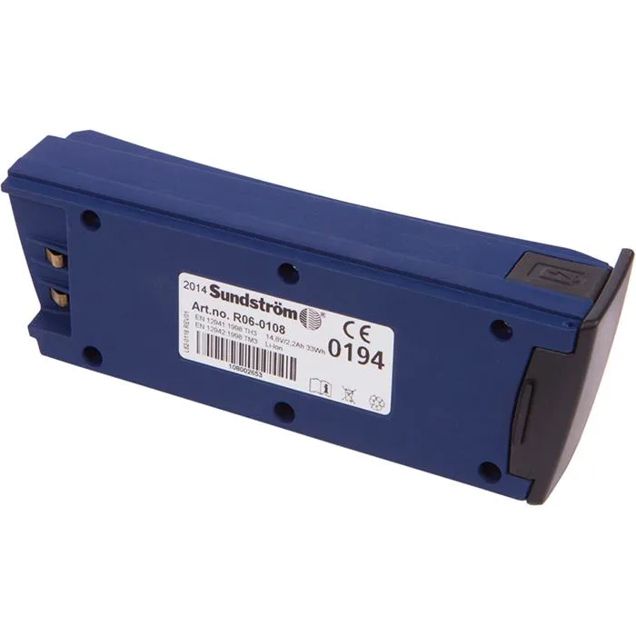 Sundström R06-0108 Batteri 2.2 Ah, till fläkt SR 500