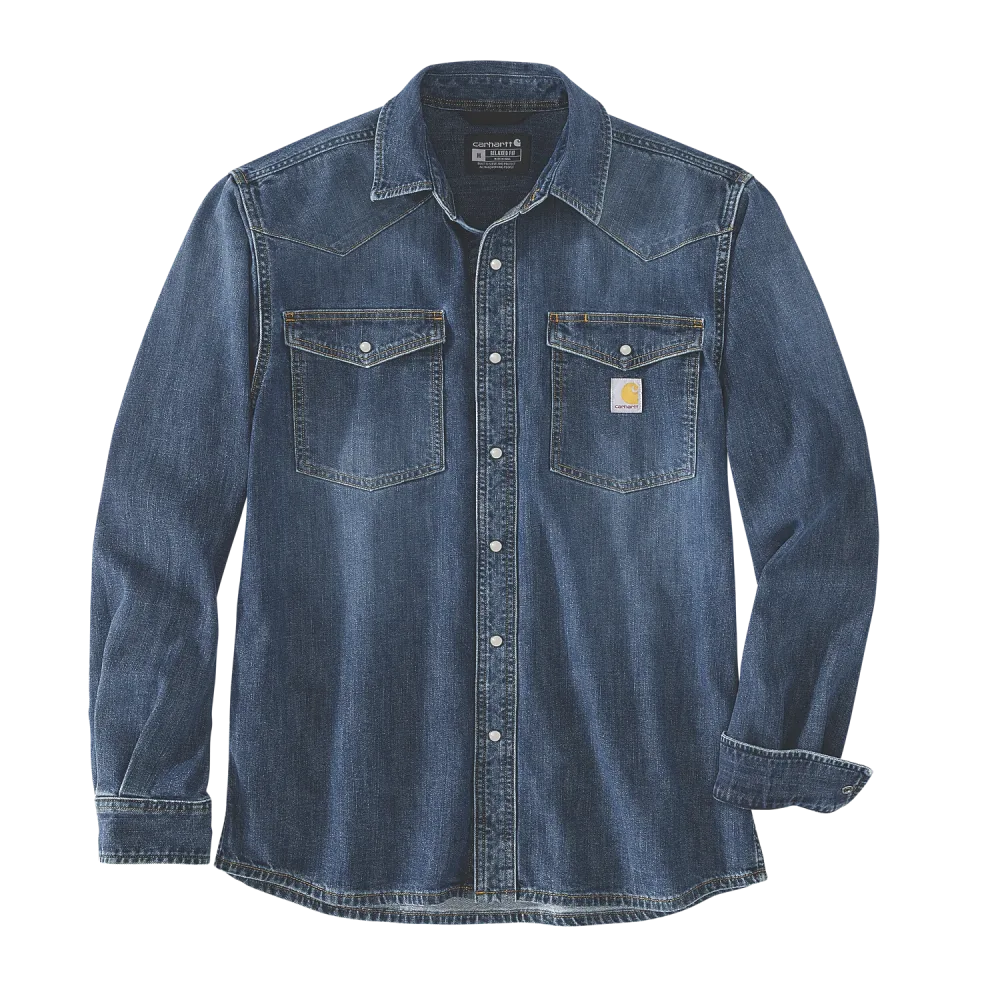 Carhartt 106429HK3 Skjorta blå L