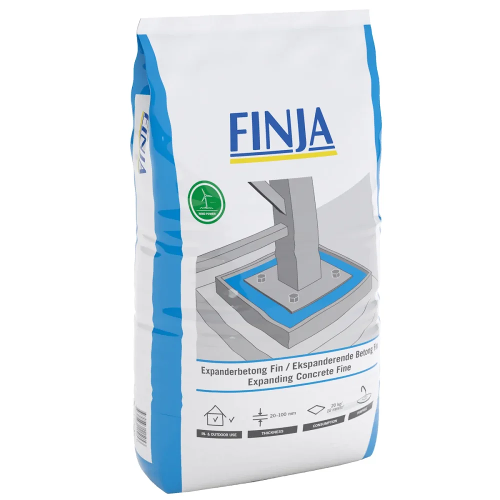 Köp Finja Expanderbetong Fin 40x25kg | Bra Erbjudanden | Velltra.se