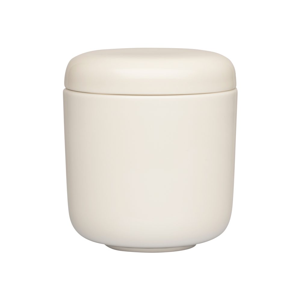 Essence burk med lock 26 cl, Vit