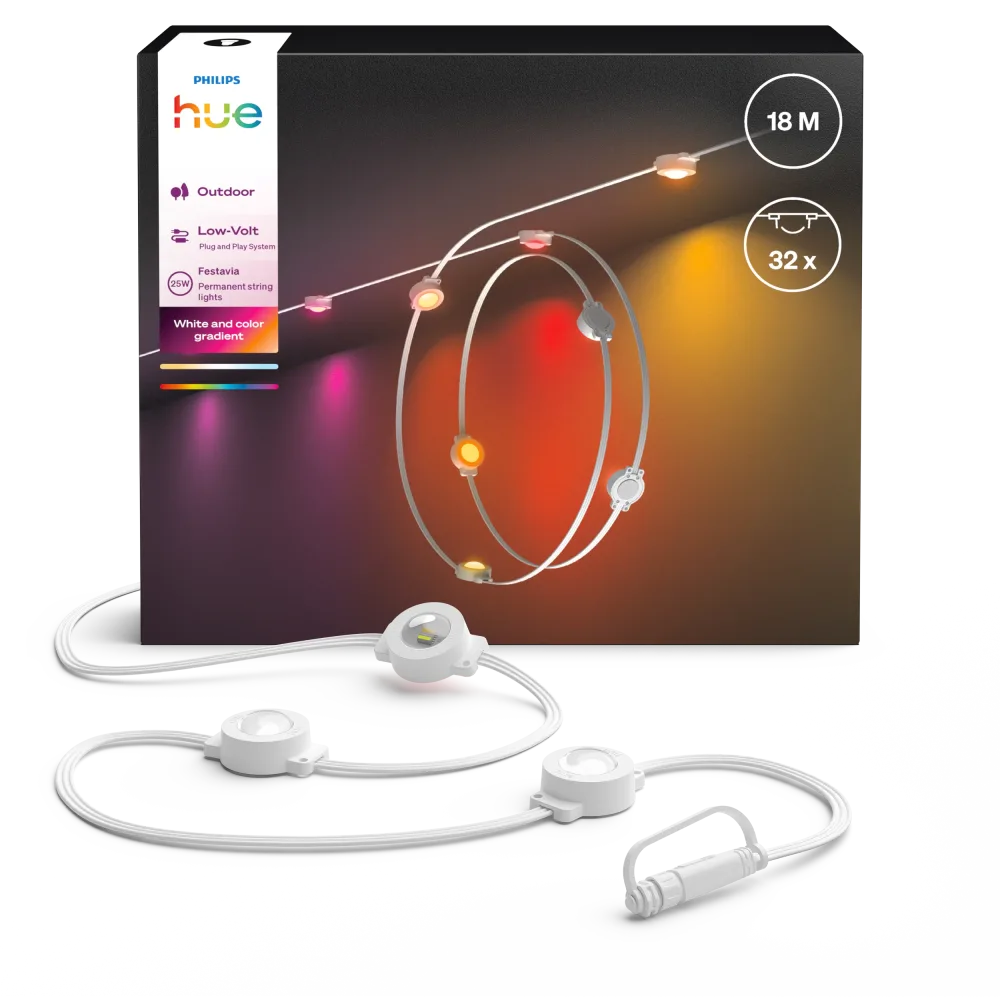 Philips Hue 929004284801 LED-slinga 1000-2000 K 18 m