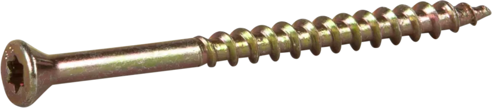 ESSVE 552458 Spånskiveskruv Ø4,8 mm, TX20, gulkrom 57 mm, 400-pack - Bild 2