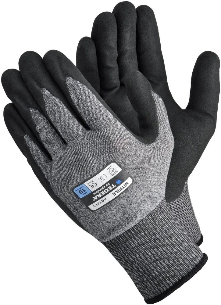 Tegera 883A Montagehandske Nylon/Nitrilfoam 7
