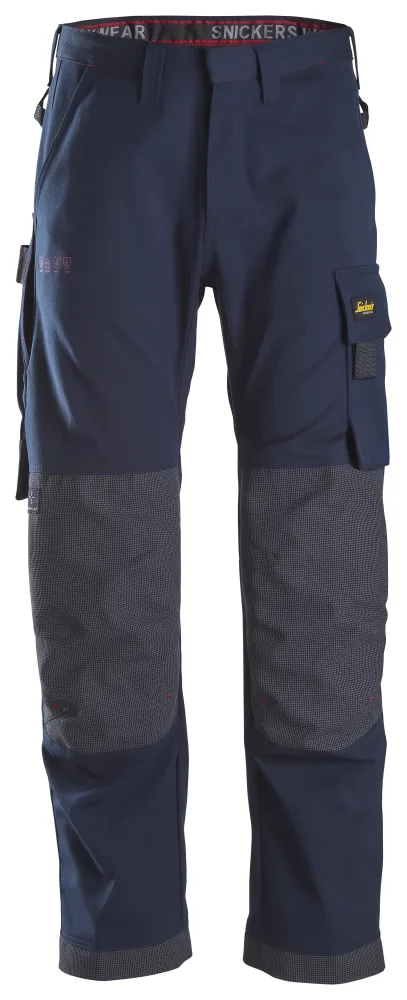 Snickers Workwear 6386 ProtecWork Arbetsbyxa marinblå D92
