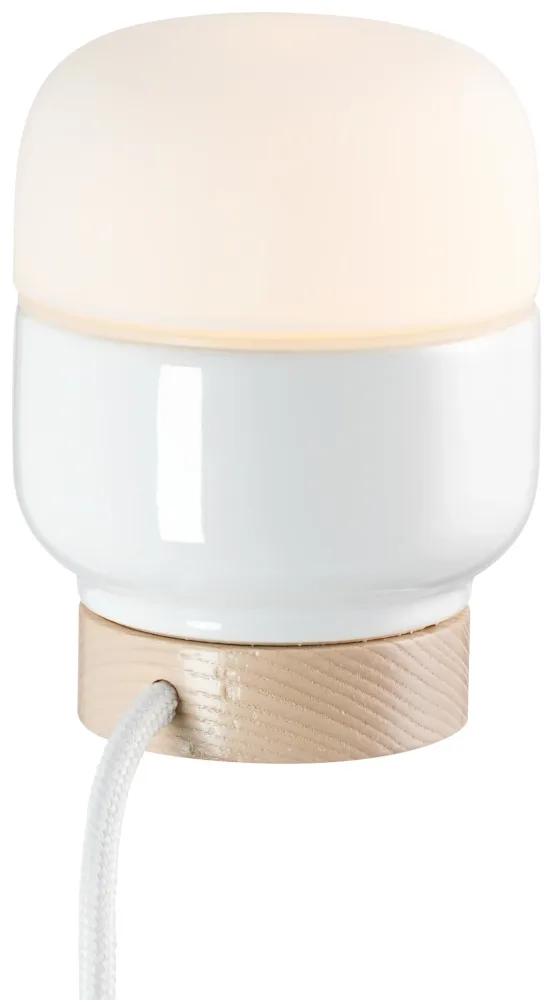 Ifö OHM 100/186 Bordsarmatur Svart klarglas