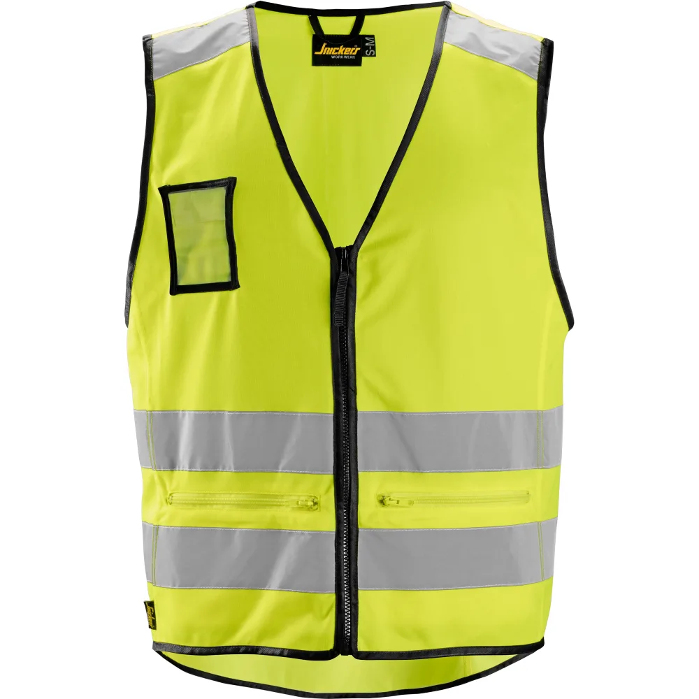 Snickers Workwear 4310 AllroundWork Väst varsel, gul L/XL