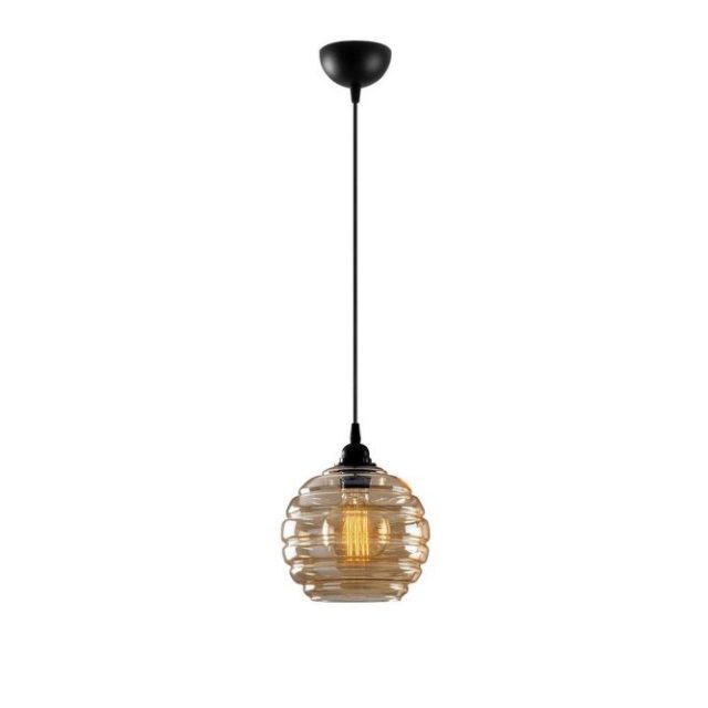 Taklampa Torinville Rany / Svart