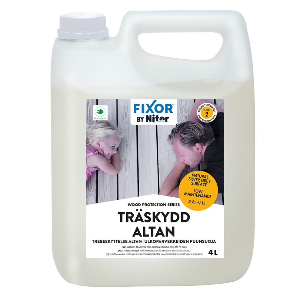 TRÄSKYDDSMEDEL FIXOR NITOR 4L