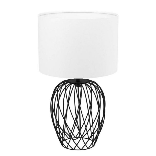Bordslampa Eglo Nimlet Svart Vit