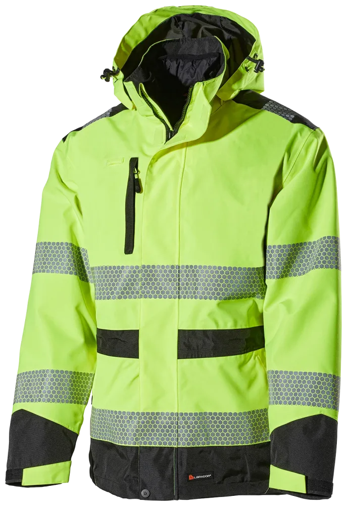 L.Brador 2122P Skaljacka hi-vis gul, klass 3 L