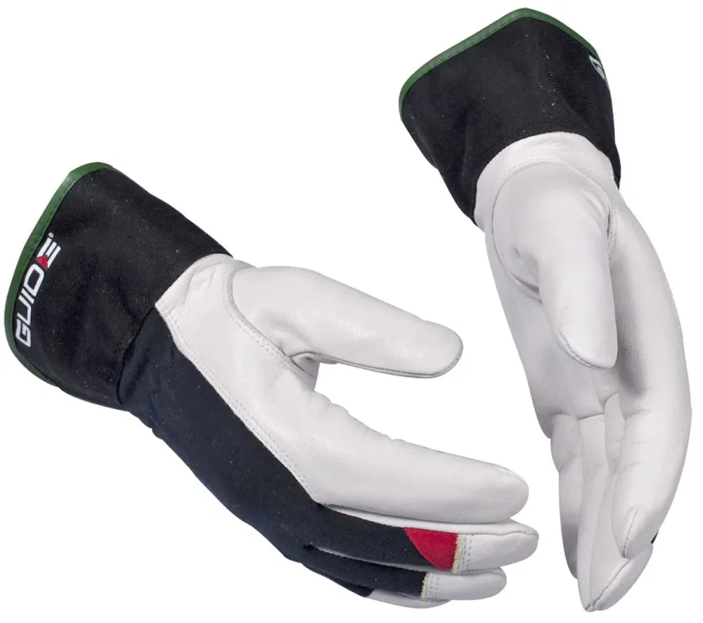Guide Gloves 344 Handske läder, skärskydd, bomull 11