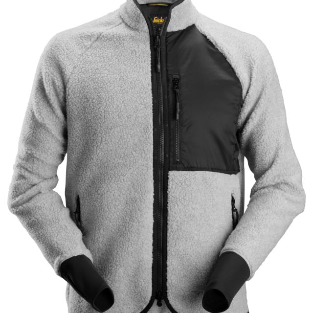 TEDDYJACKA SNICKERS WORKWEAR 8021 GRÅMELERAD M
