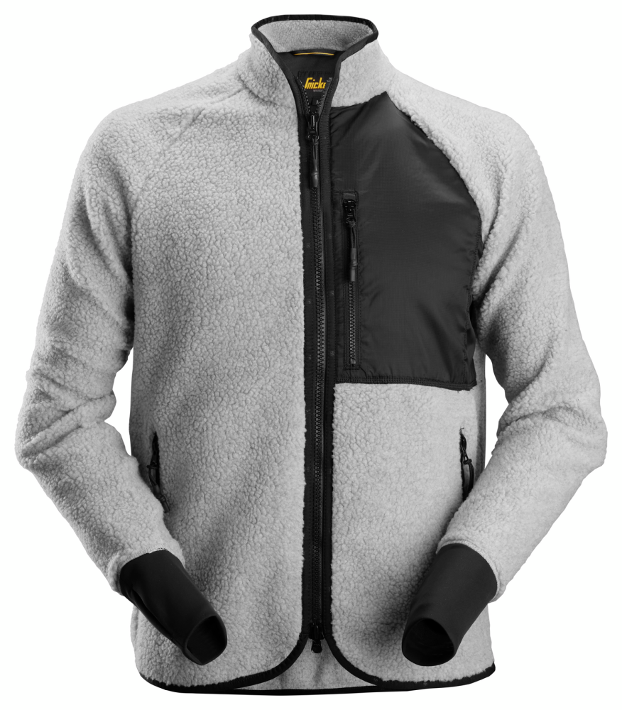 TEDDYJACKA SNICKERS WORKWEAR 8021 GRÅMELERAD M