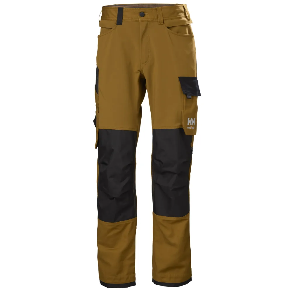 Helly Hansen Workwear Oxford 77395-759 Arbetsbyxa brun/mörkbrun C66