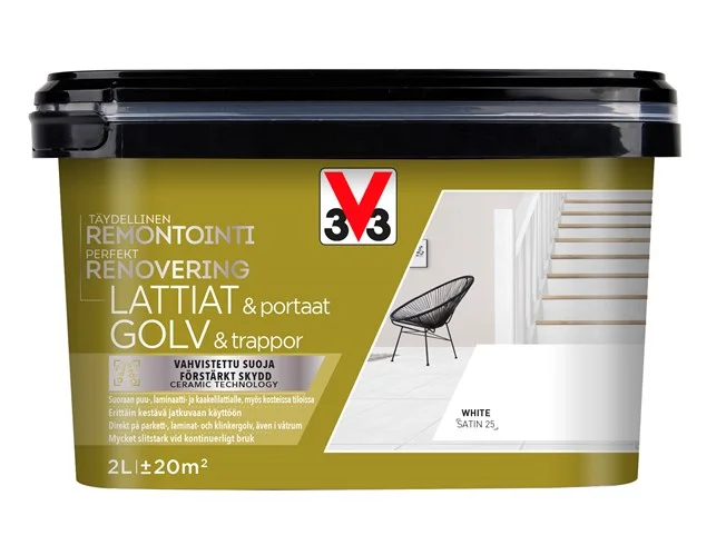 Perfekt Renovering Golv & Trappor 2L Titanium