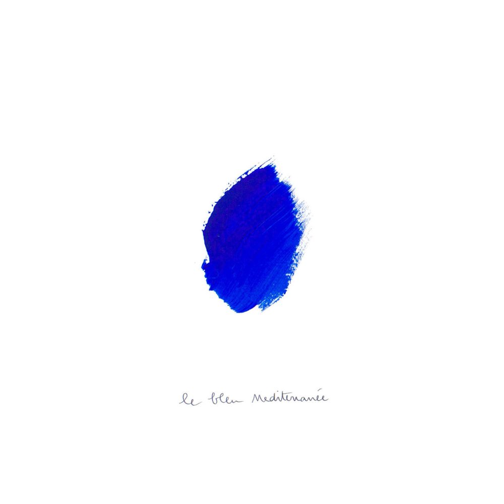 The Bleu I poster, 30x40 cm