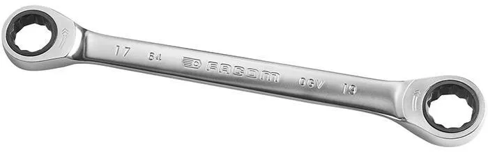 Facom 64.21X23 Ringnyckel med spärr 21x23mm