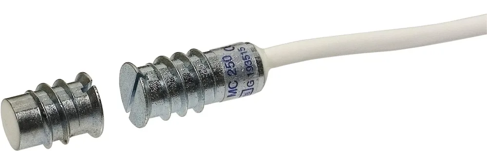 Alarmtech MC 250-6 Magnetkontakt 1 öppnande kontakt 6 m kabel - Bild 2