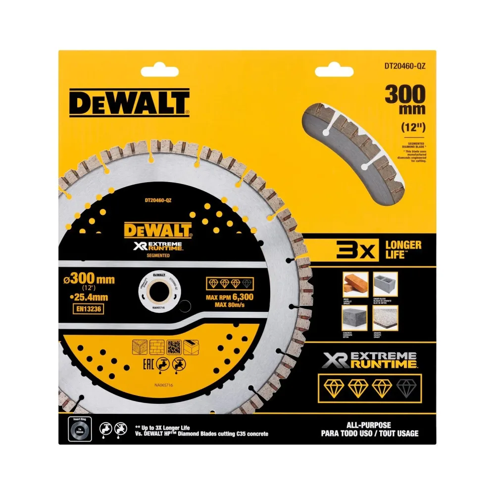 Dewalt DT20467-QZ Diamantskiva 355x25,4 mm