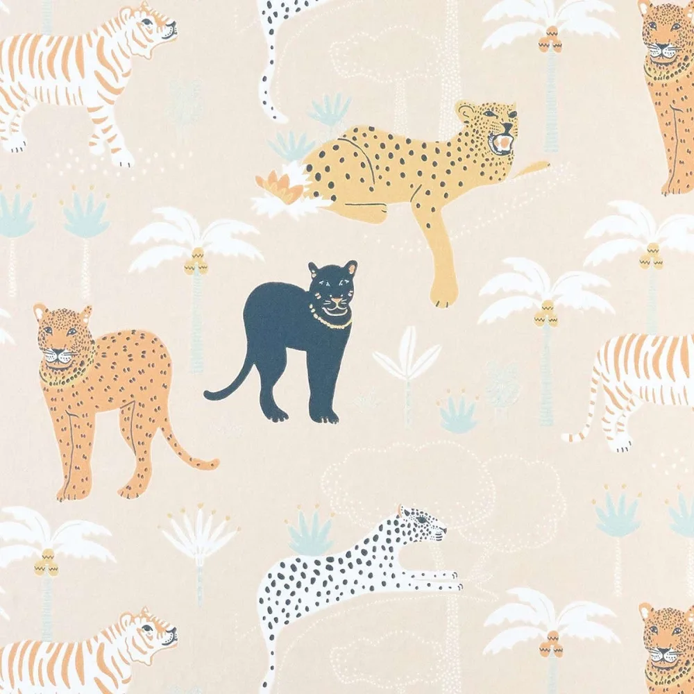 Wish Upon Your Dreams Black Panther 134-03 Orange Tapet | Stuvbutiken