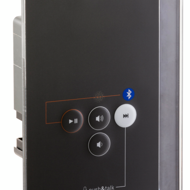 STYRPANEL PRO D SOUND SVART