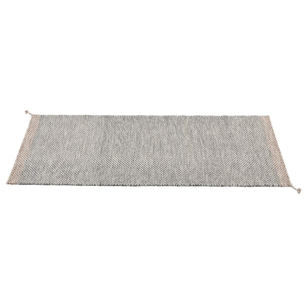 Ply ullmatta 80x200 cm, Black-white