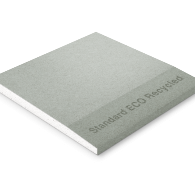 GIPSSKIVA NORGIPS STD ECO RECYCLED, ML D-PLAST 12,5X900X2500MM