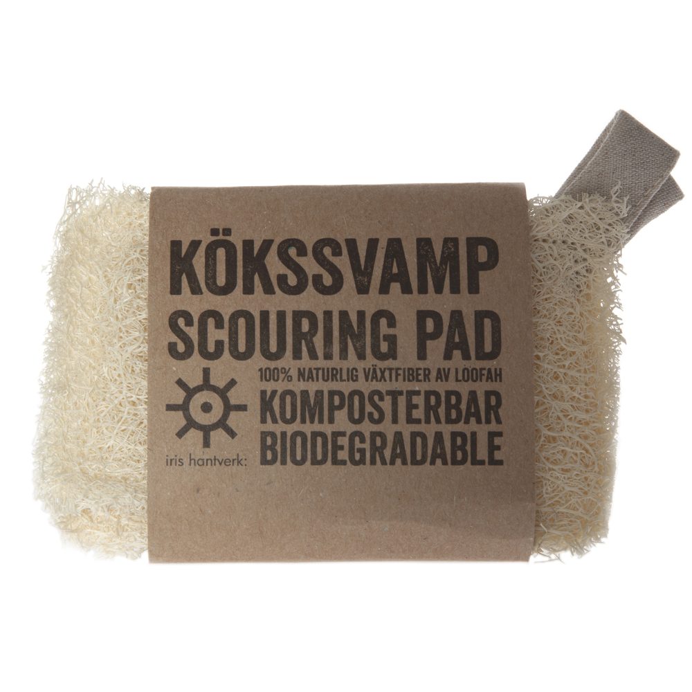 Iris Hantverk kökssvamp 2-pack, Loofah