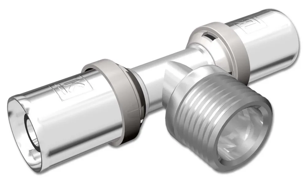 LK Systems PressPex 1876571 T-koppling utvändig gänga, avstick 32 x 20 x 32 mm