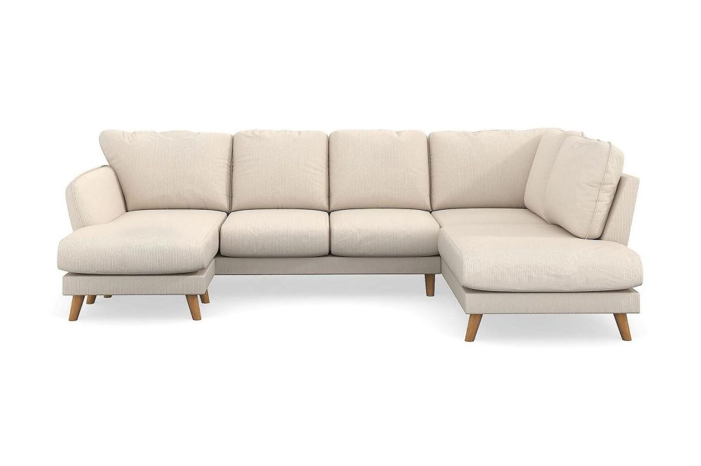 Trend Lyx 4-sits Högervänd U-formad Soffa med Divan och Schäslong i Manchester