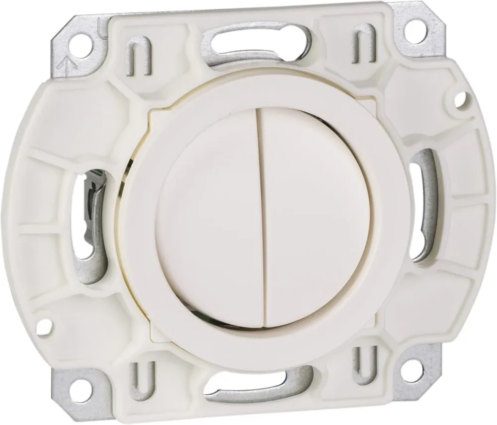 Schneider Electric WDE000933 Strömbrytare robust, vit Dubbeltrapp - Bild 2