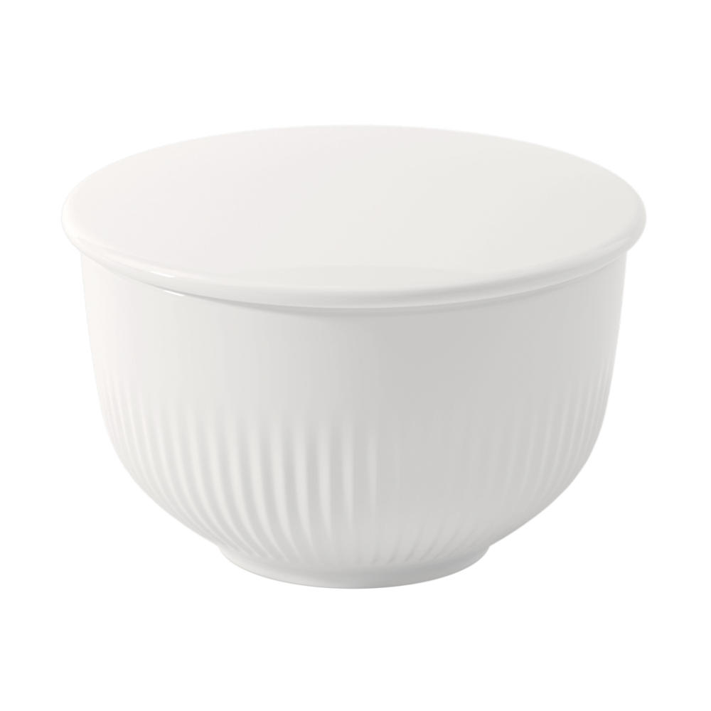 Afina sockerskål 2 delar, White