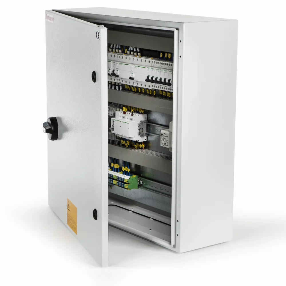 RAYCHEM 6012-T2-2S Automatikskåp med EMDR-10 6x10 A
