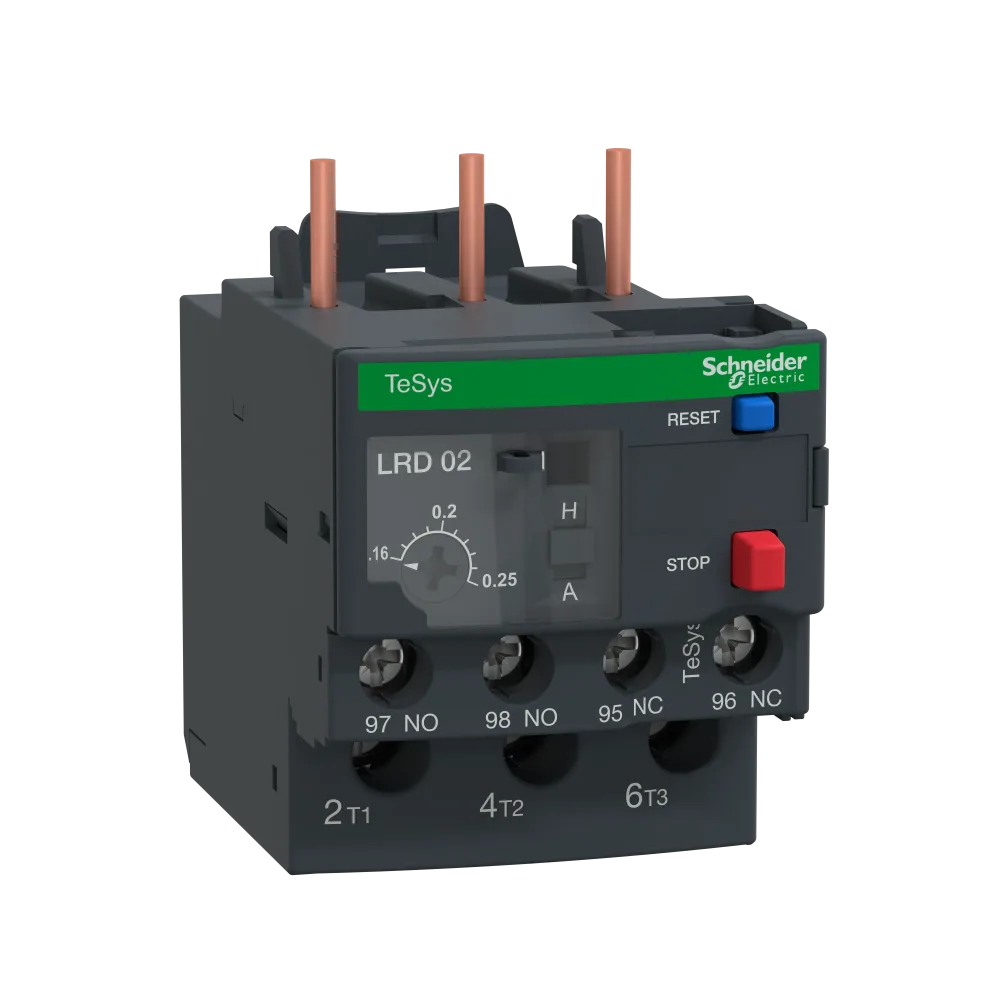 Schneider Electric LRD22 Överströmsrelä 1 Öp + 1 Sl 16-24 A