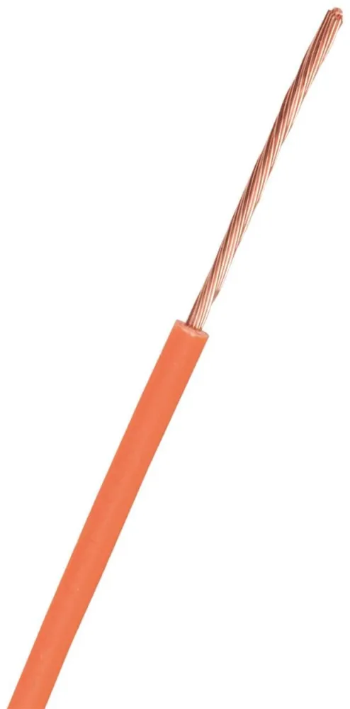 Nexans RK Kopplingskabel 1x1 mm², 100 m, 90°C (H05V2-K) Mörkblå