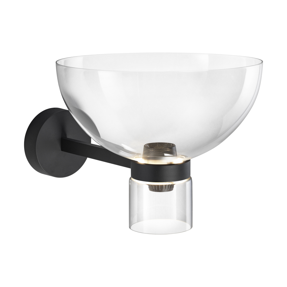 Nocturne Bowl vägglampa - Svart