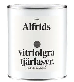 Alfrids Produkter V430027 Tjärlasyr vitriolgrå 10 l - Bild 2