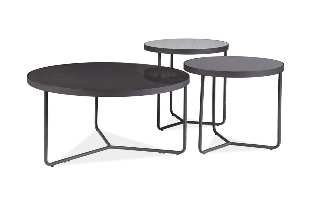 Misovarda Satsbord 80 cm Runt 3 Bord