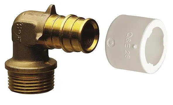 Uponor 1870227 Vinkelkoppling 90°, utvändig gänga 15 x 15 mm