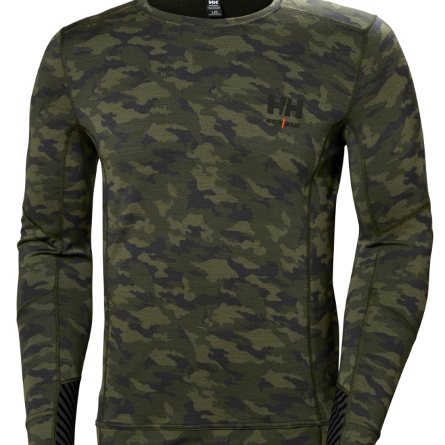 UNDERSTÄLLSTRÖJA HELLY HANSEN 75106 S, MERINO CAMO