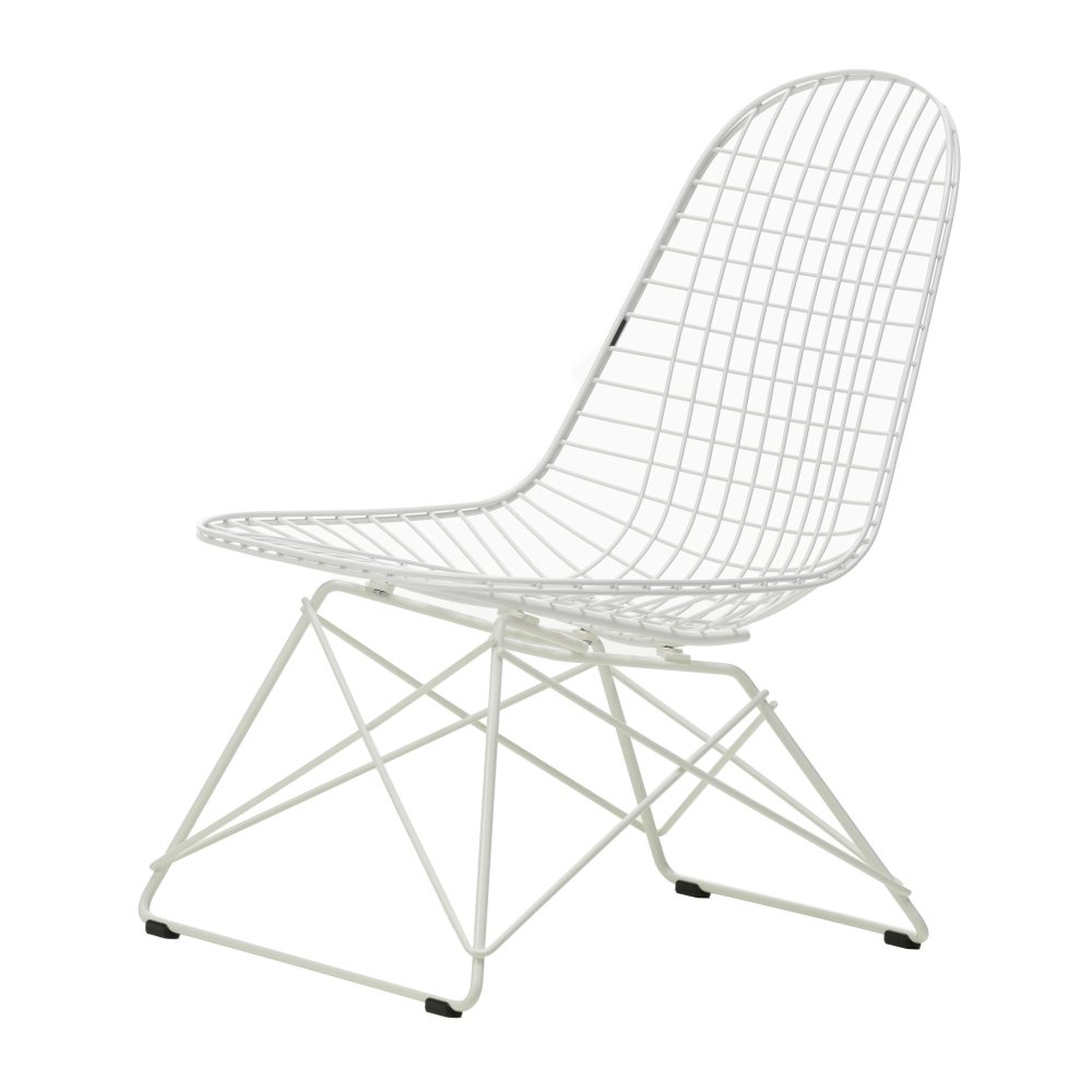Wire Chair LKR loungestol, White